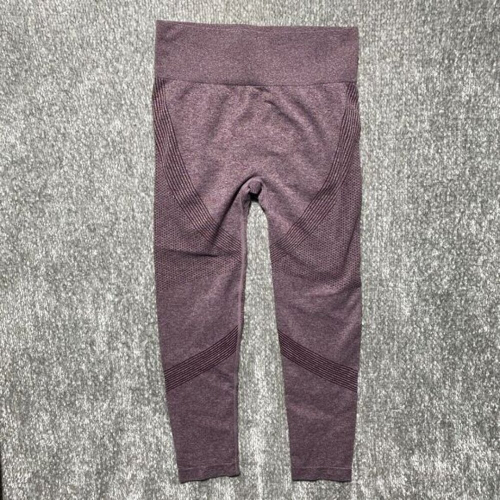 High Rise Leggings Women's Size Large Dusky Pink Heathered Flattering